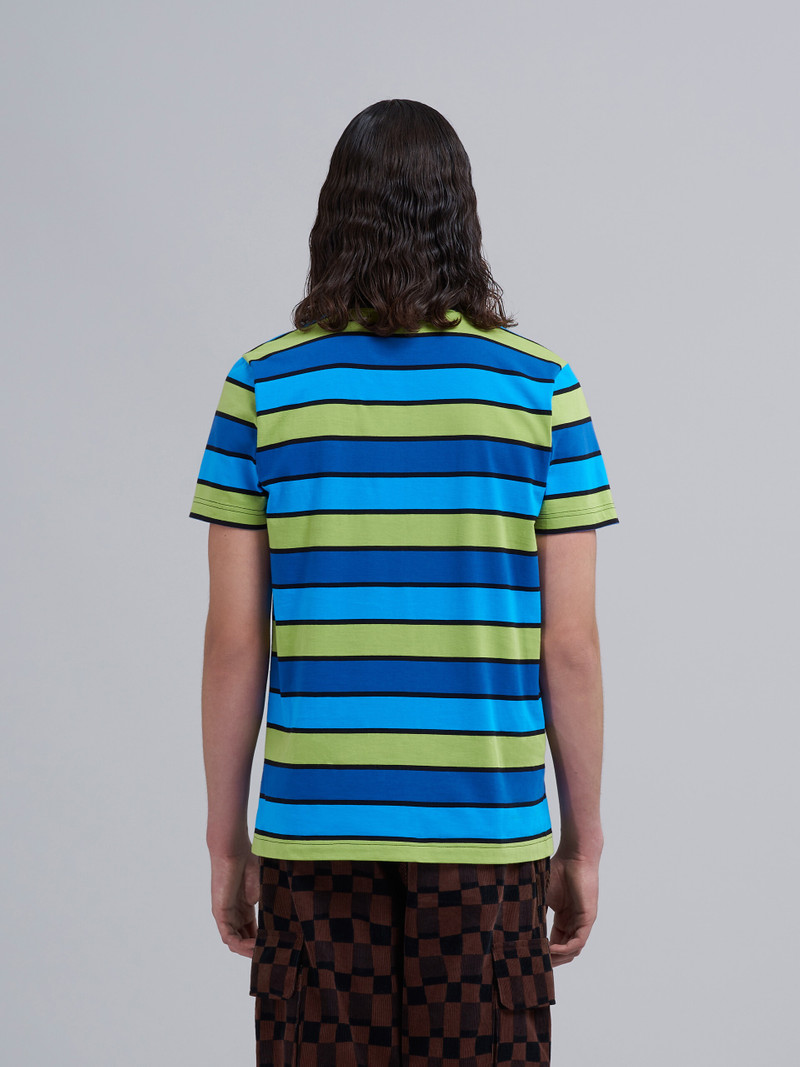 PACK OF 3 STRIPED COTTON JERSEY T-SHIRTS 3