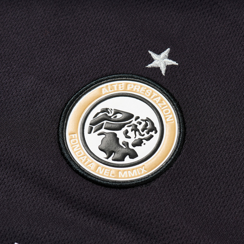 PRO TEAM PIPED JERSEY BLACK 3