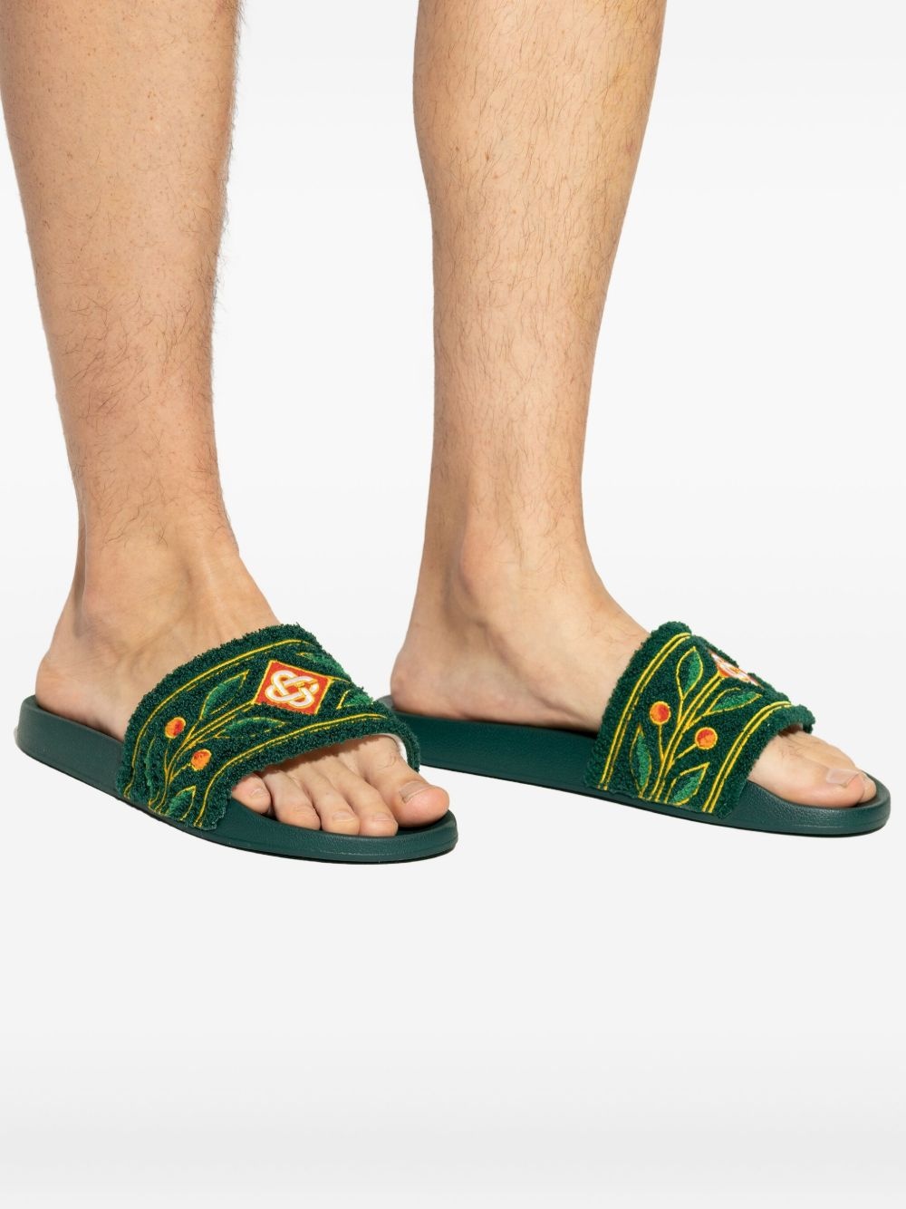 embroidered slides - 6