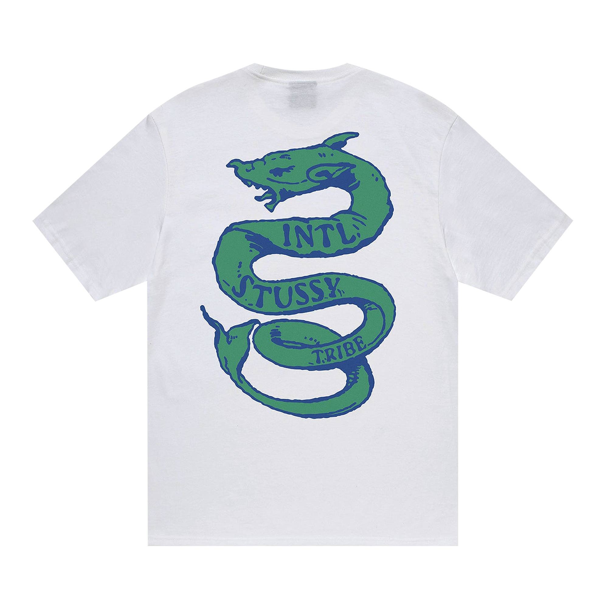 Stussy Serpent Tee 'White' - 2