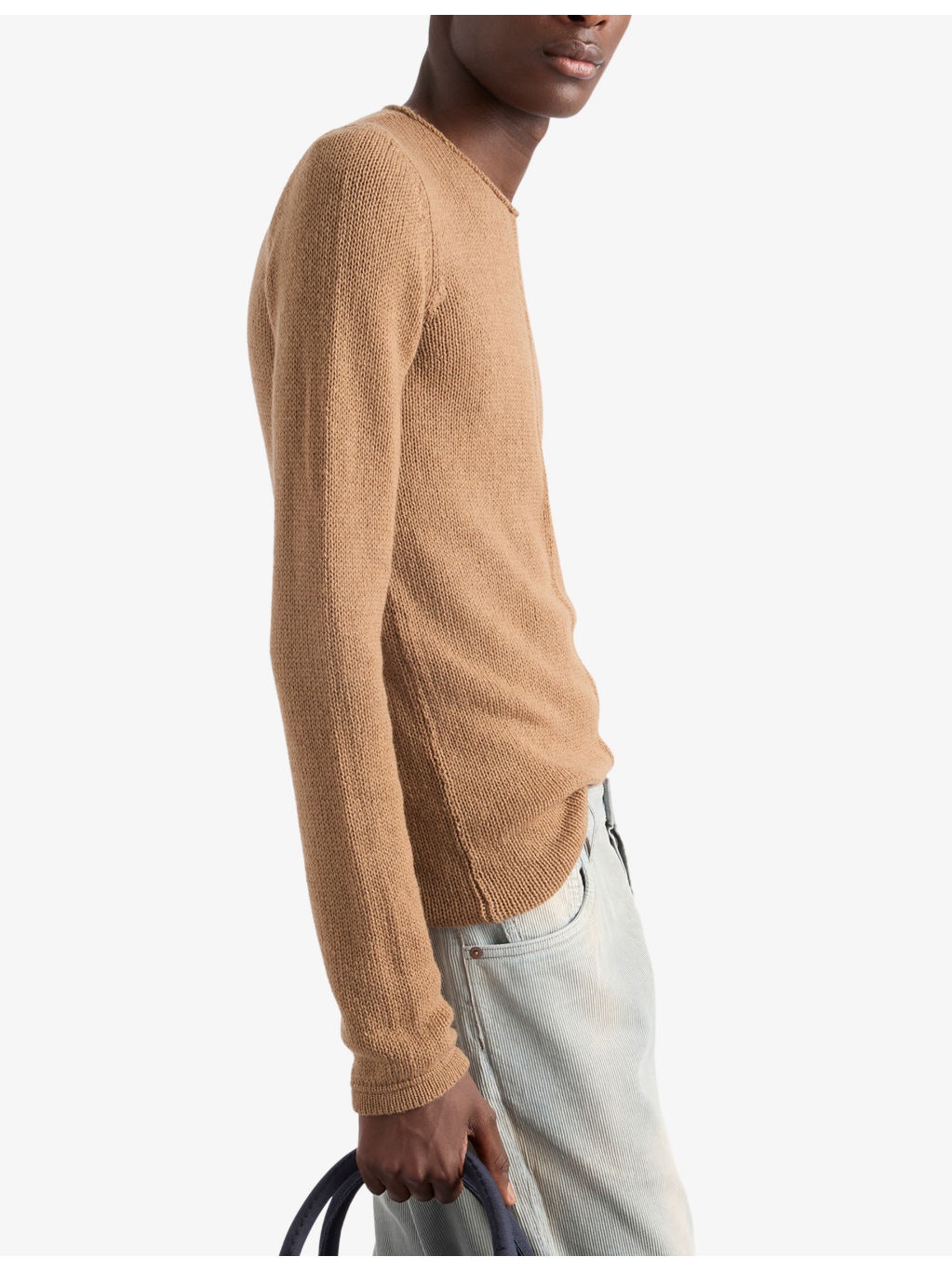 Knitted Crewneck Cashmere Jumper - 3