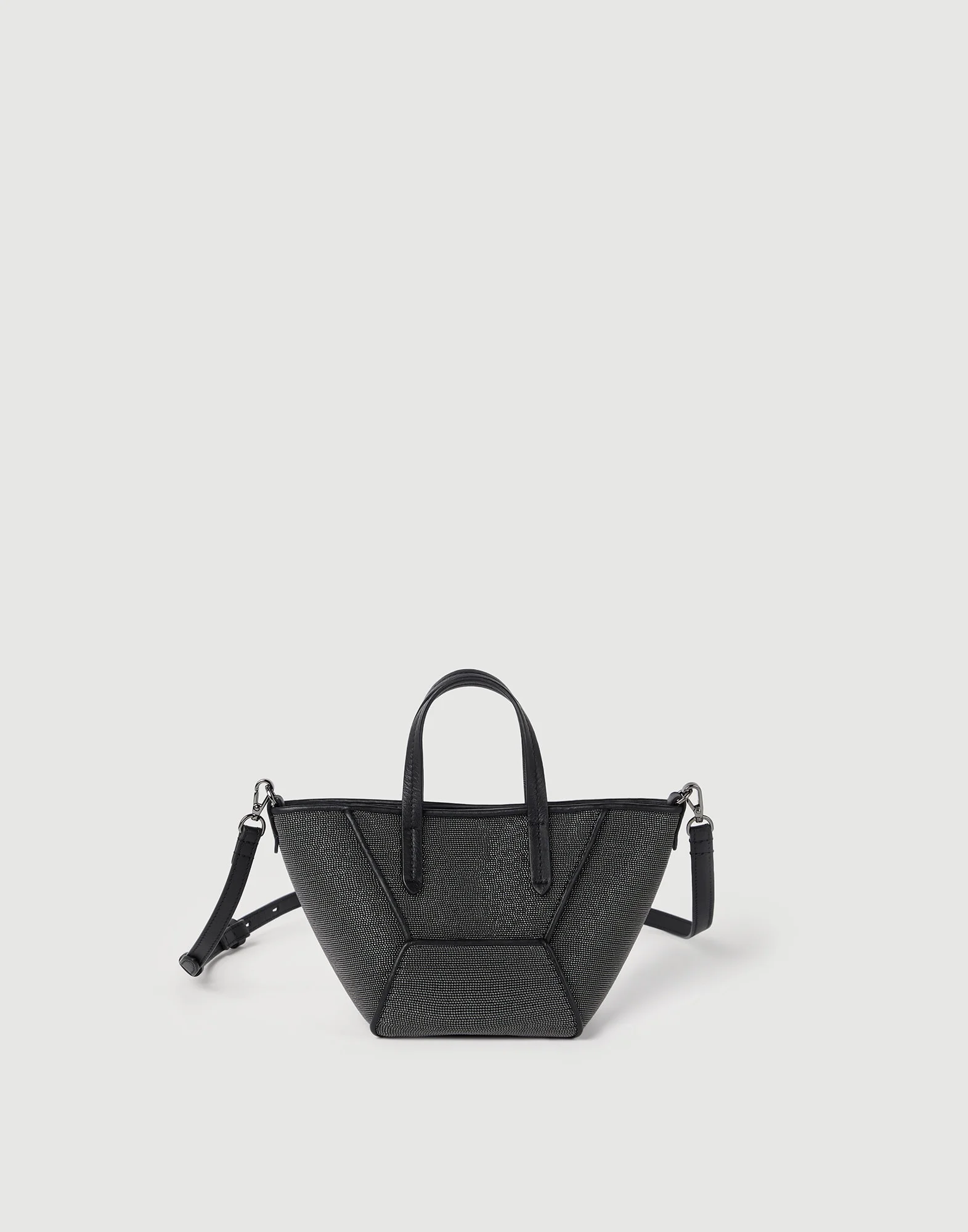Precious BC Duo mini bag in grained leather - 1