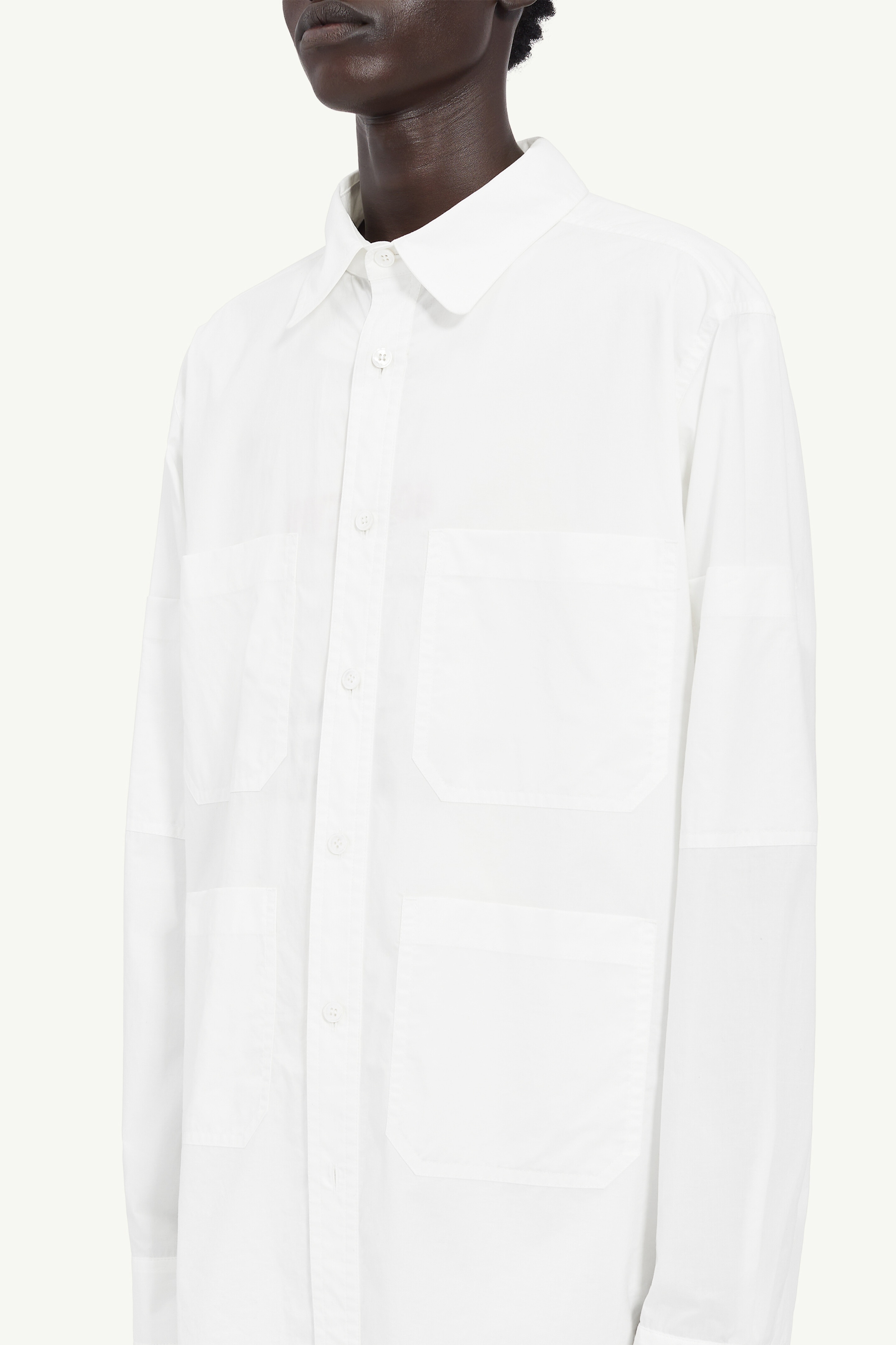 Cotton poplin shirt - 5