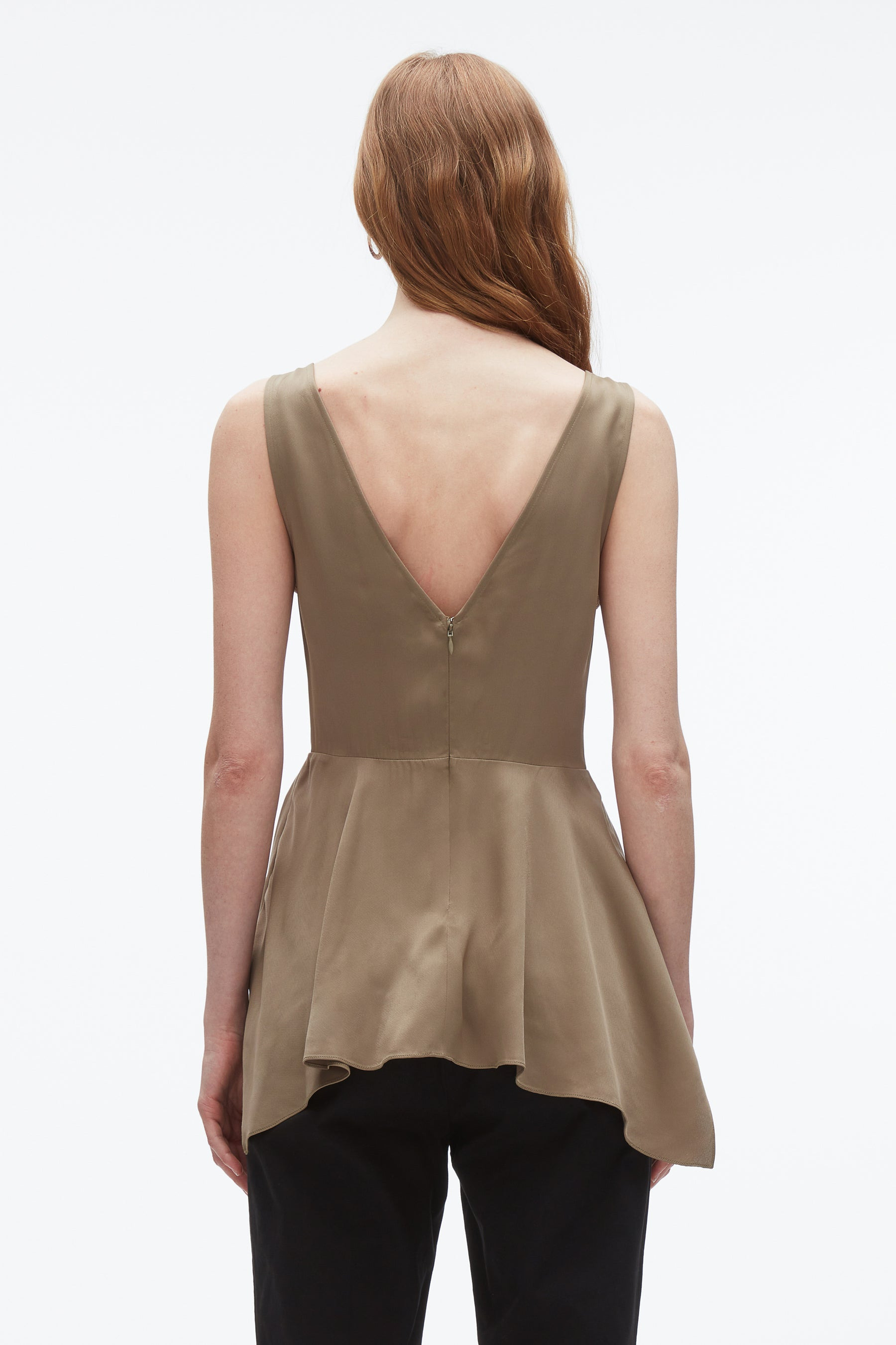 V-Neck Flounce Tank - 5