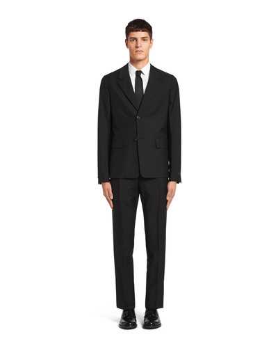 Prada Single-breasted wool and mohair suit outlook
