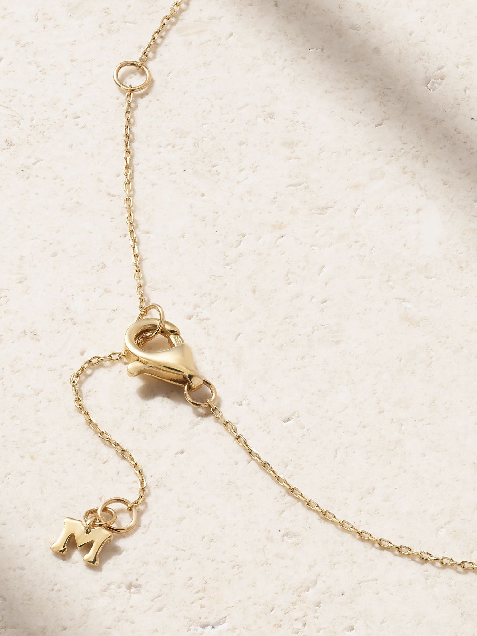 The Little Things 14-karat gold, diamond and pearl necklace Gold - 3