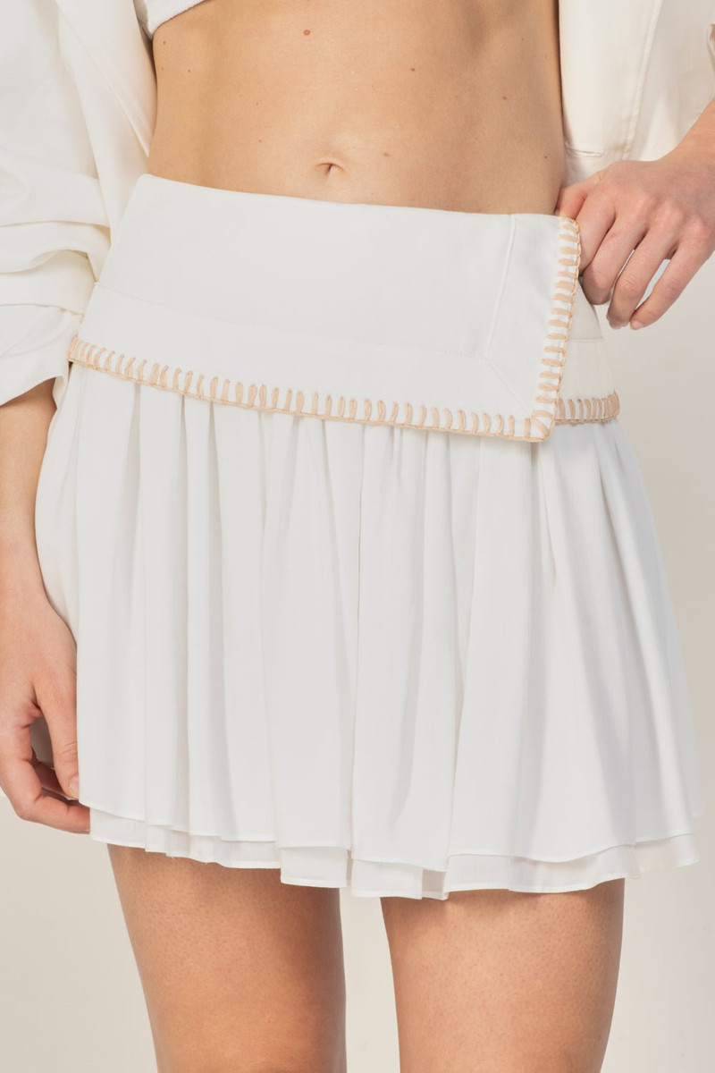 Mini Skirt Isla - Natural White Provence 4