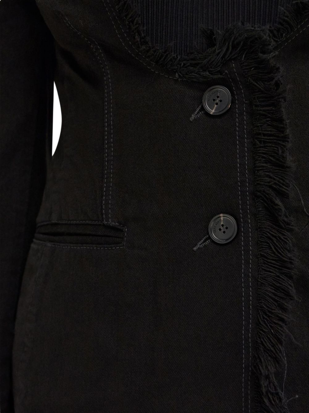 fringed blazer - 6