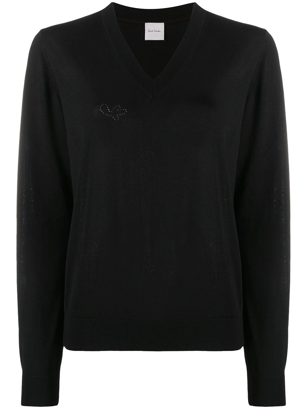 perforated number jumper - 1