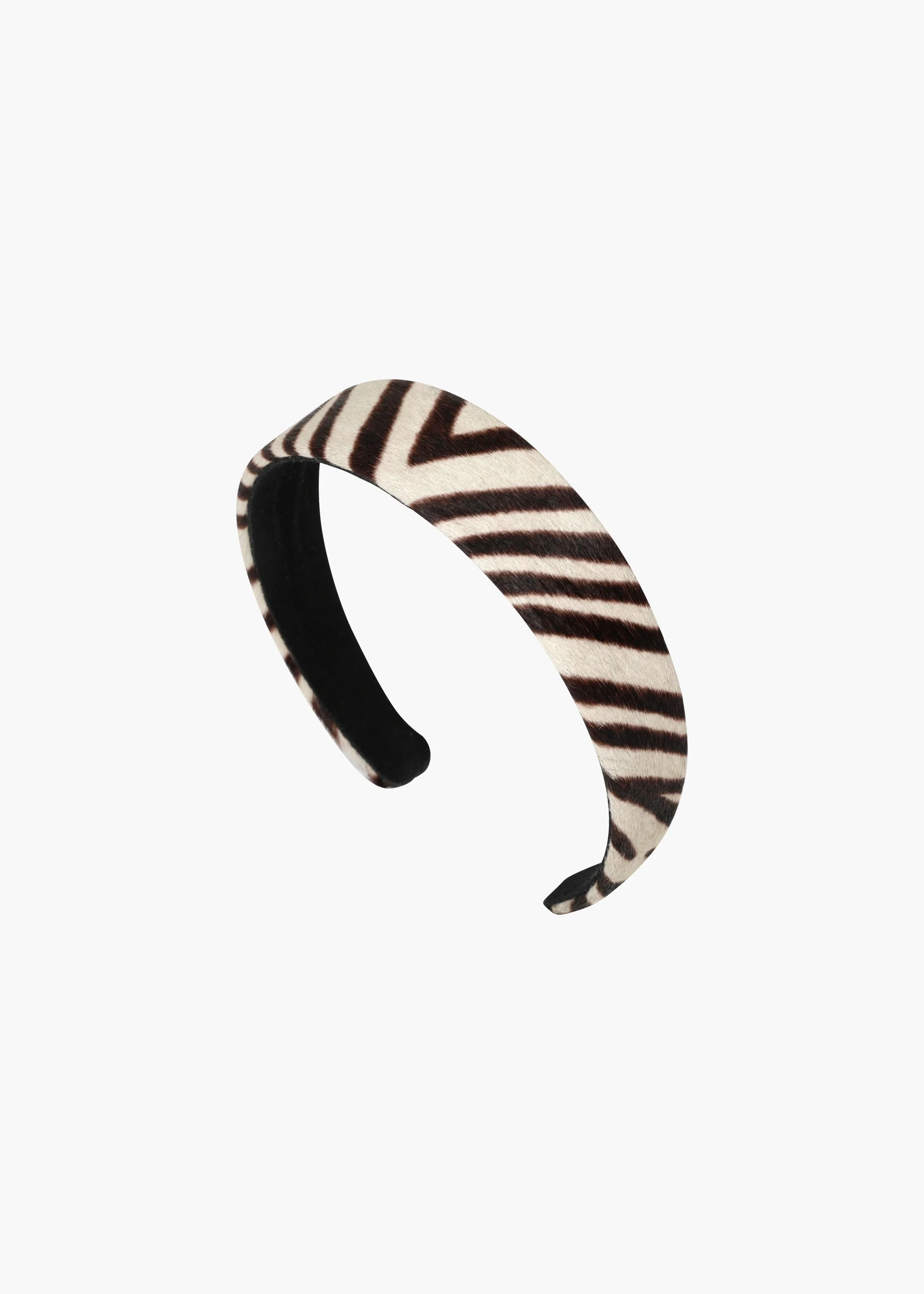 Zebra Ponyhair Cruz Headband - 1