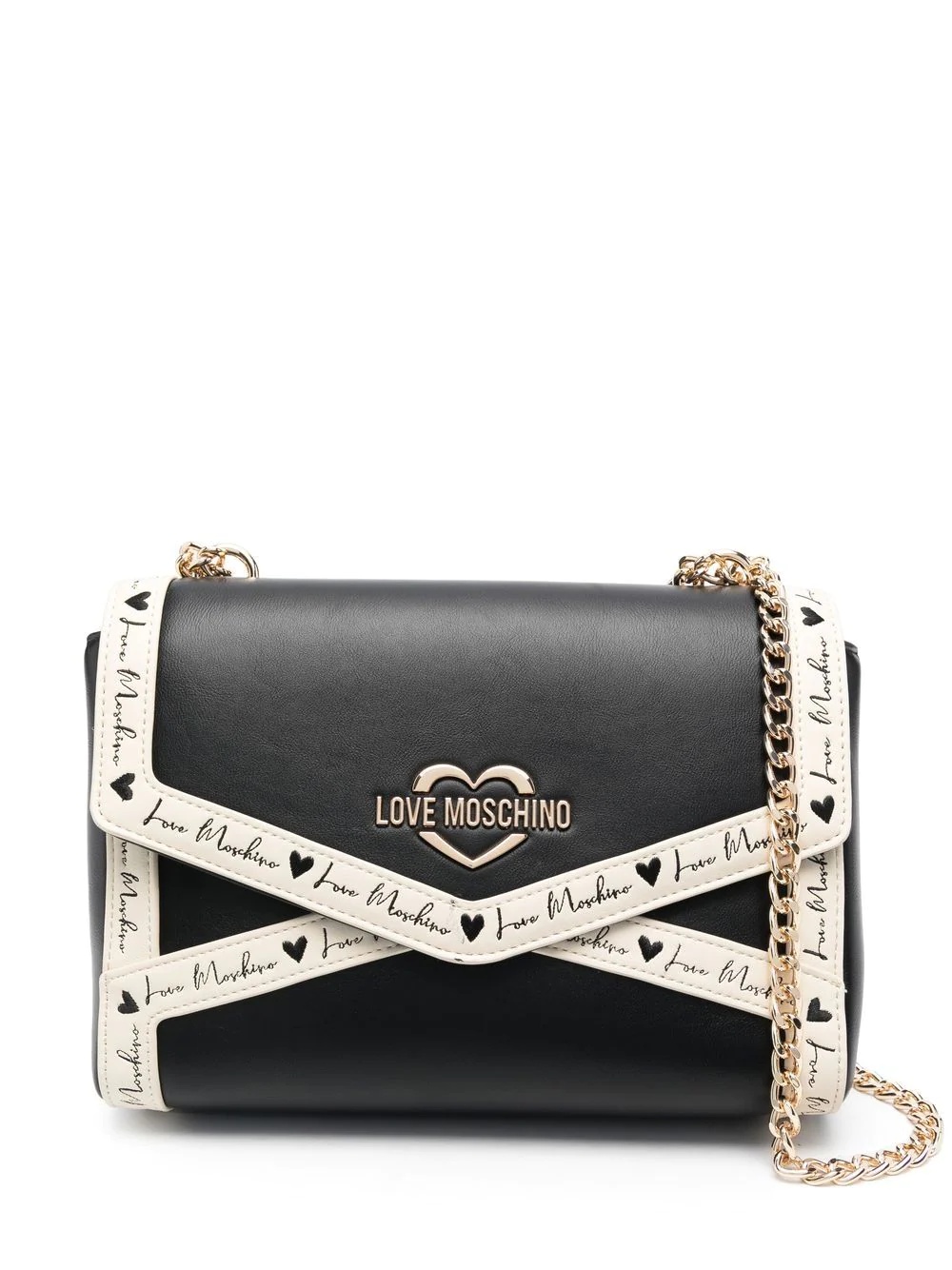 logo-print satchel bag - 1