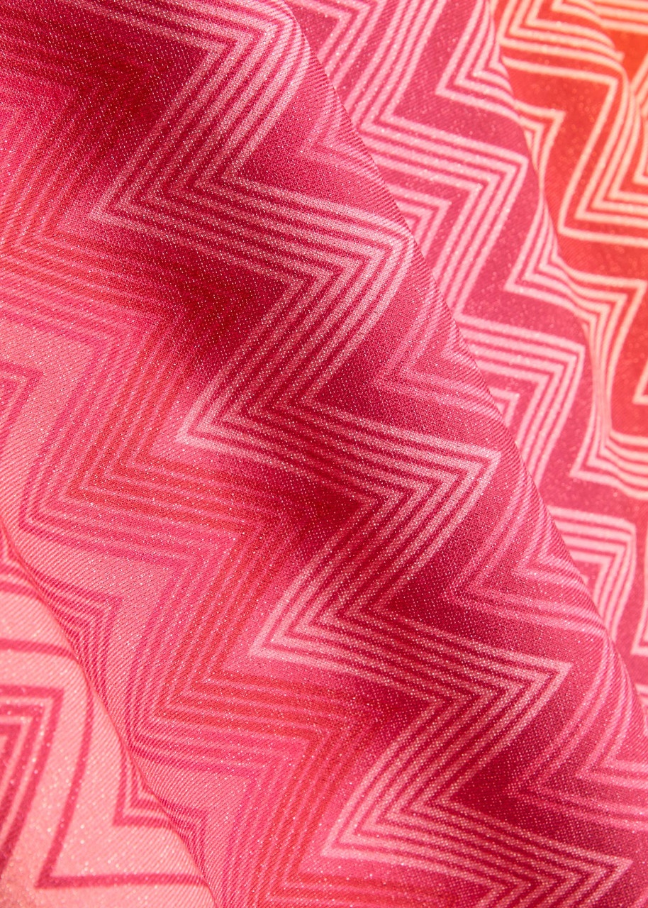 Missoni Zigzag-printed Lamé Mini Skirt - 5