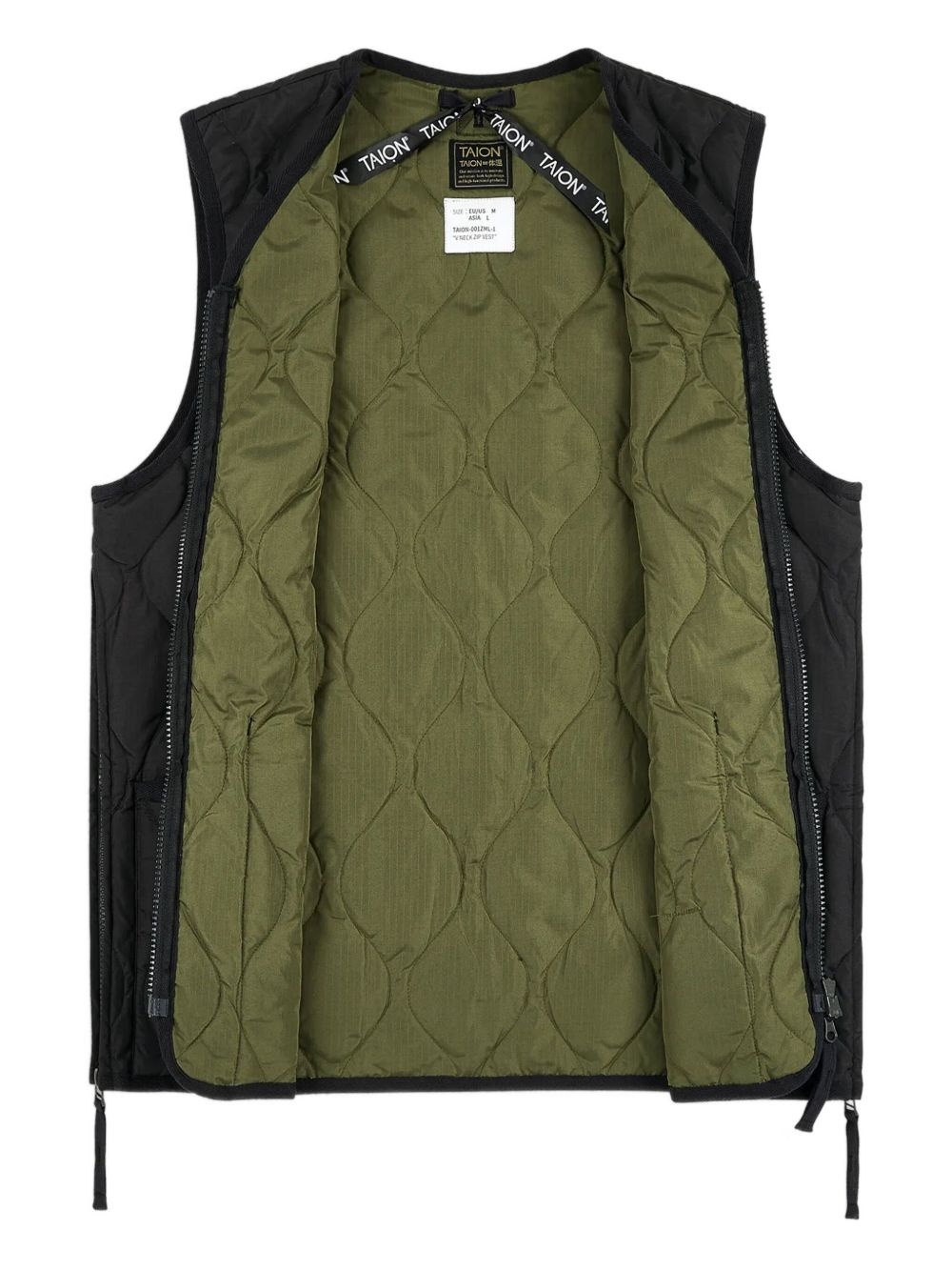 V-neck down gilet - 3
