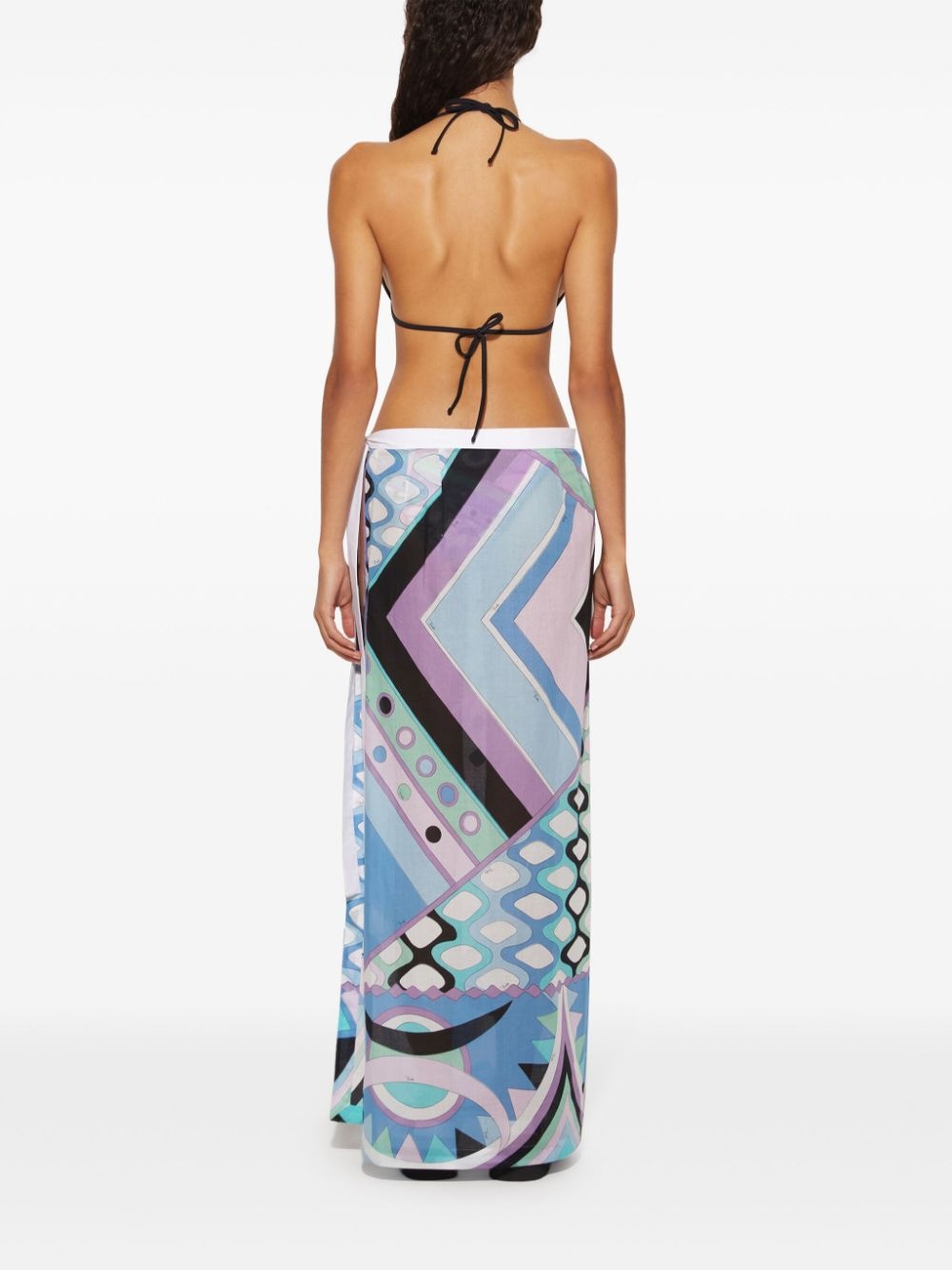 Vivara-print bikini top - 5
