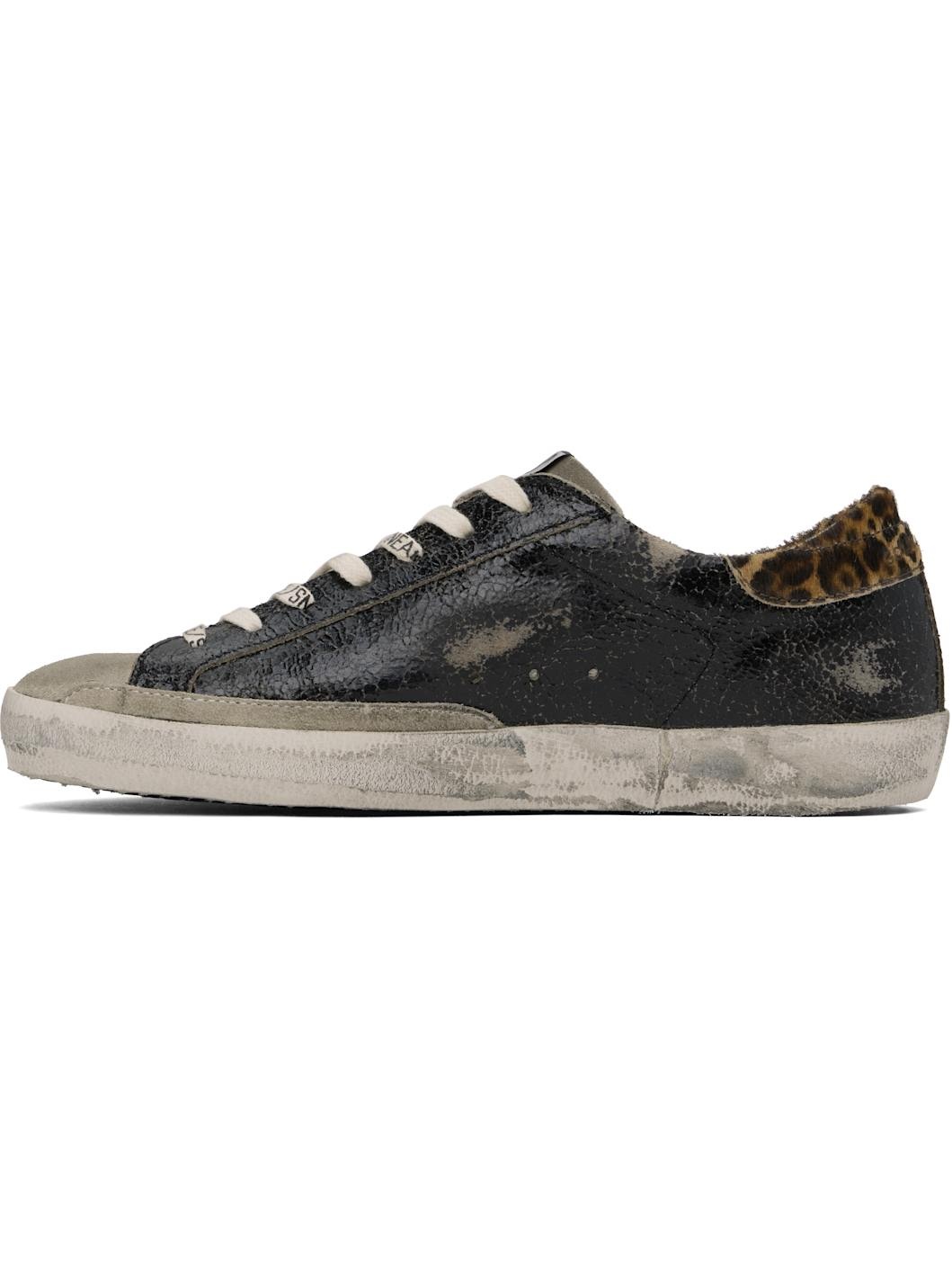 Black Super-Star Classic Sneakers - 3