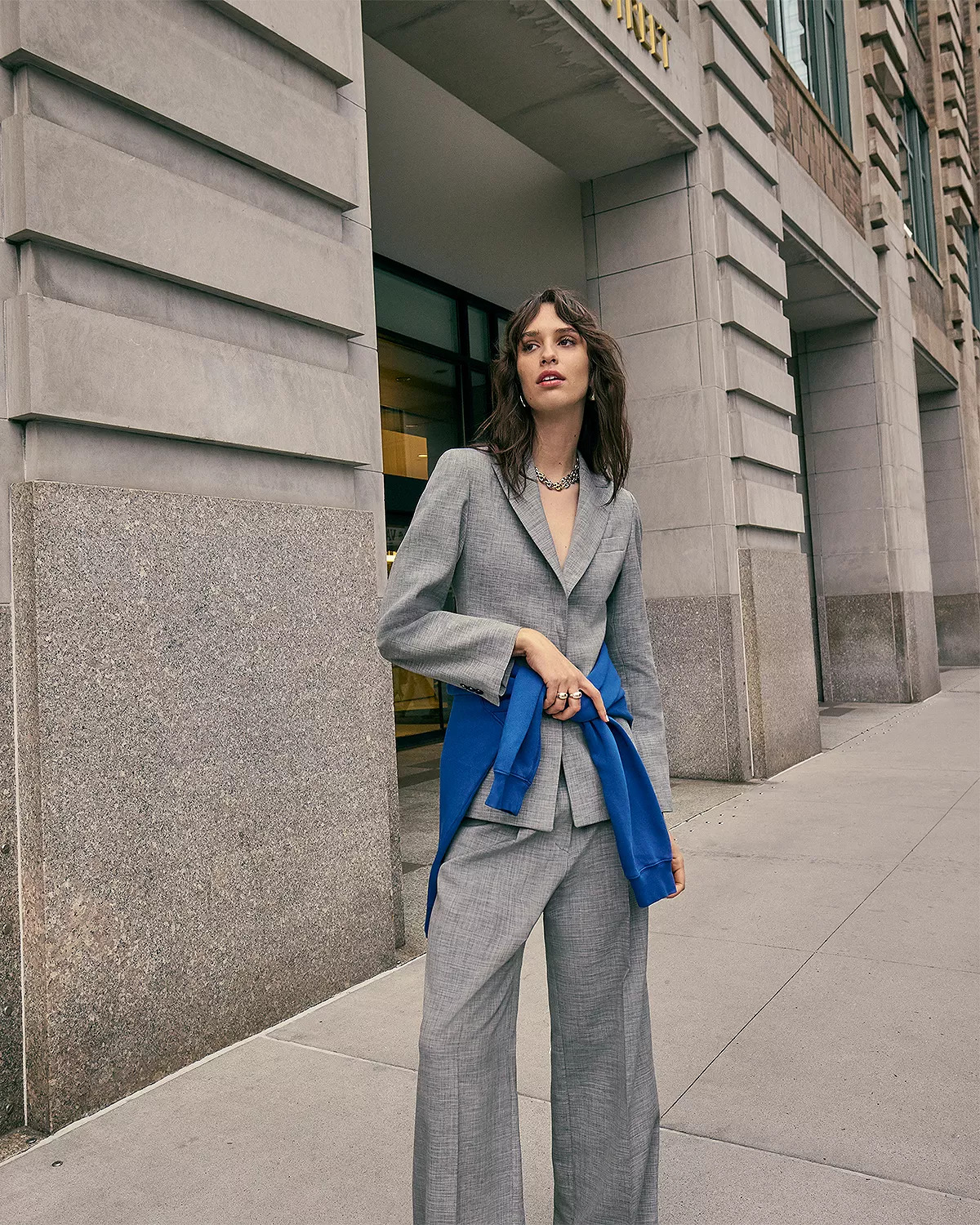 Straight Leg Suit Pants - 8