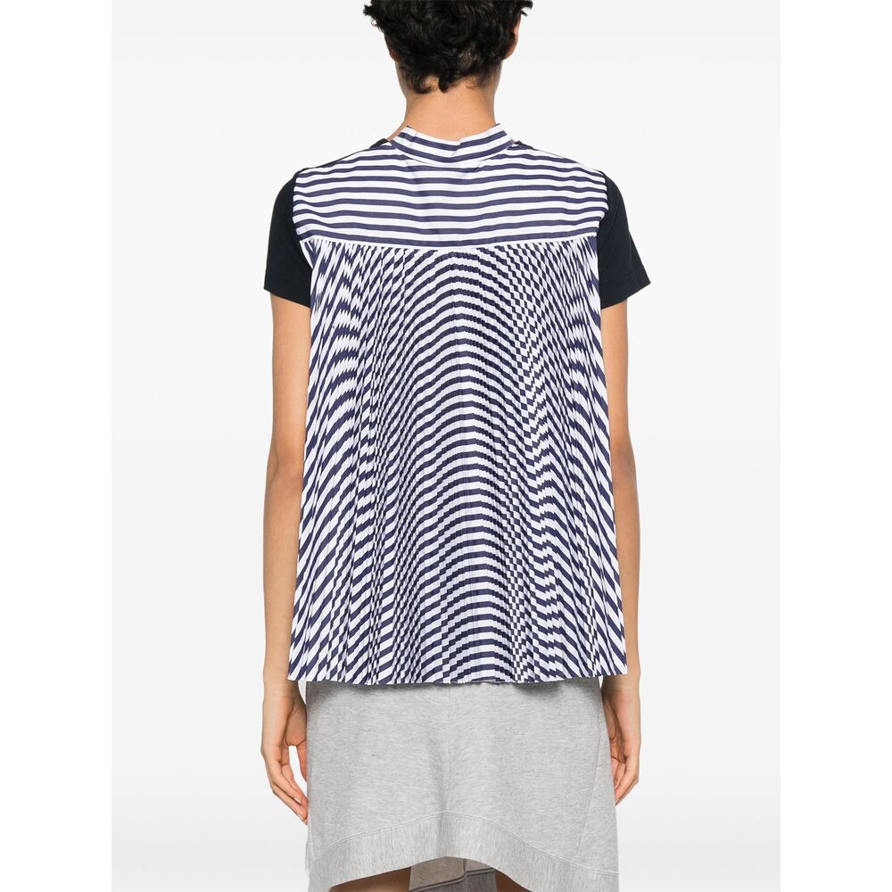 Sacai Blue Tops - T-Shirts & Jerseys Women - 4