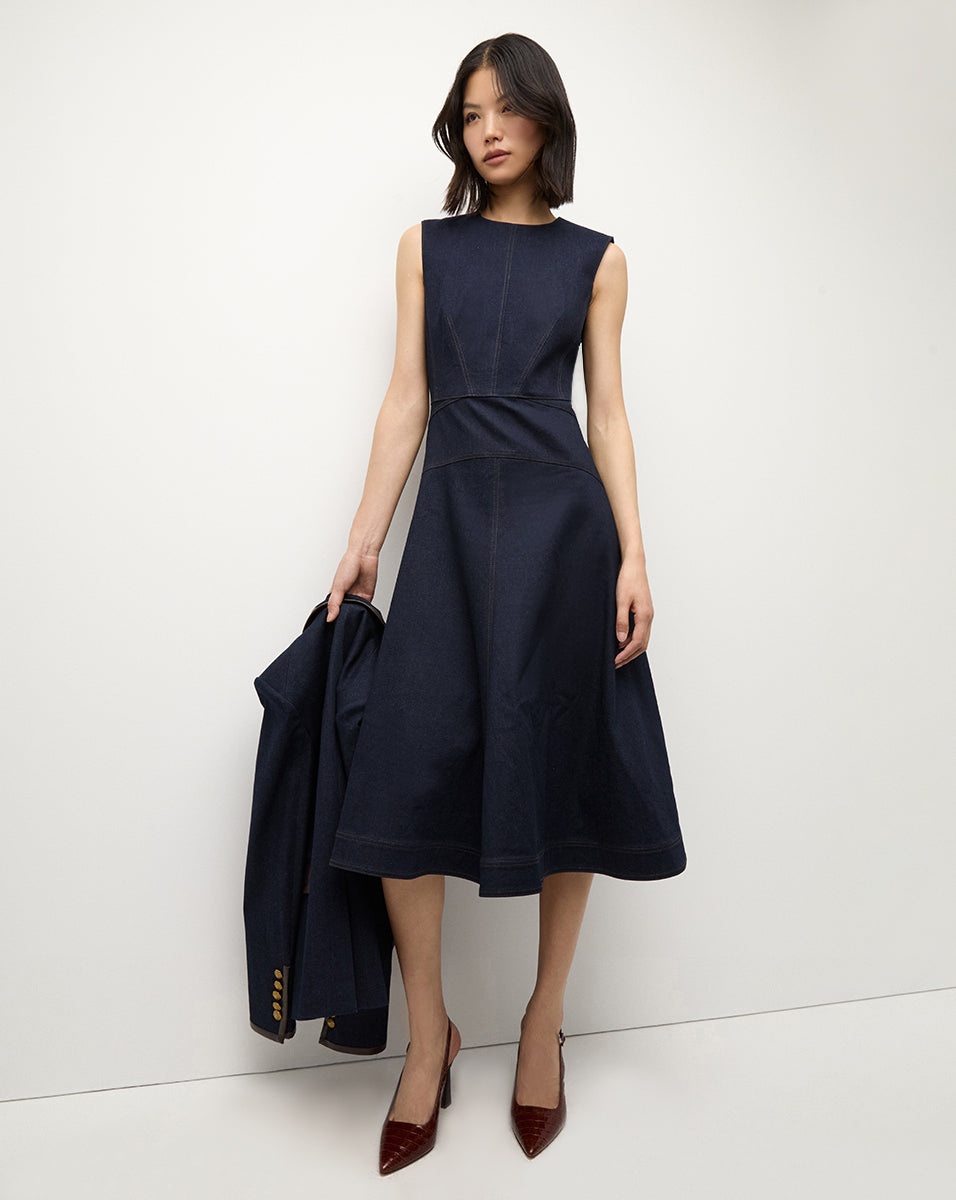 KARRIGAN DENIM DRESS - 2