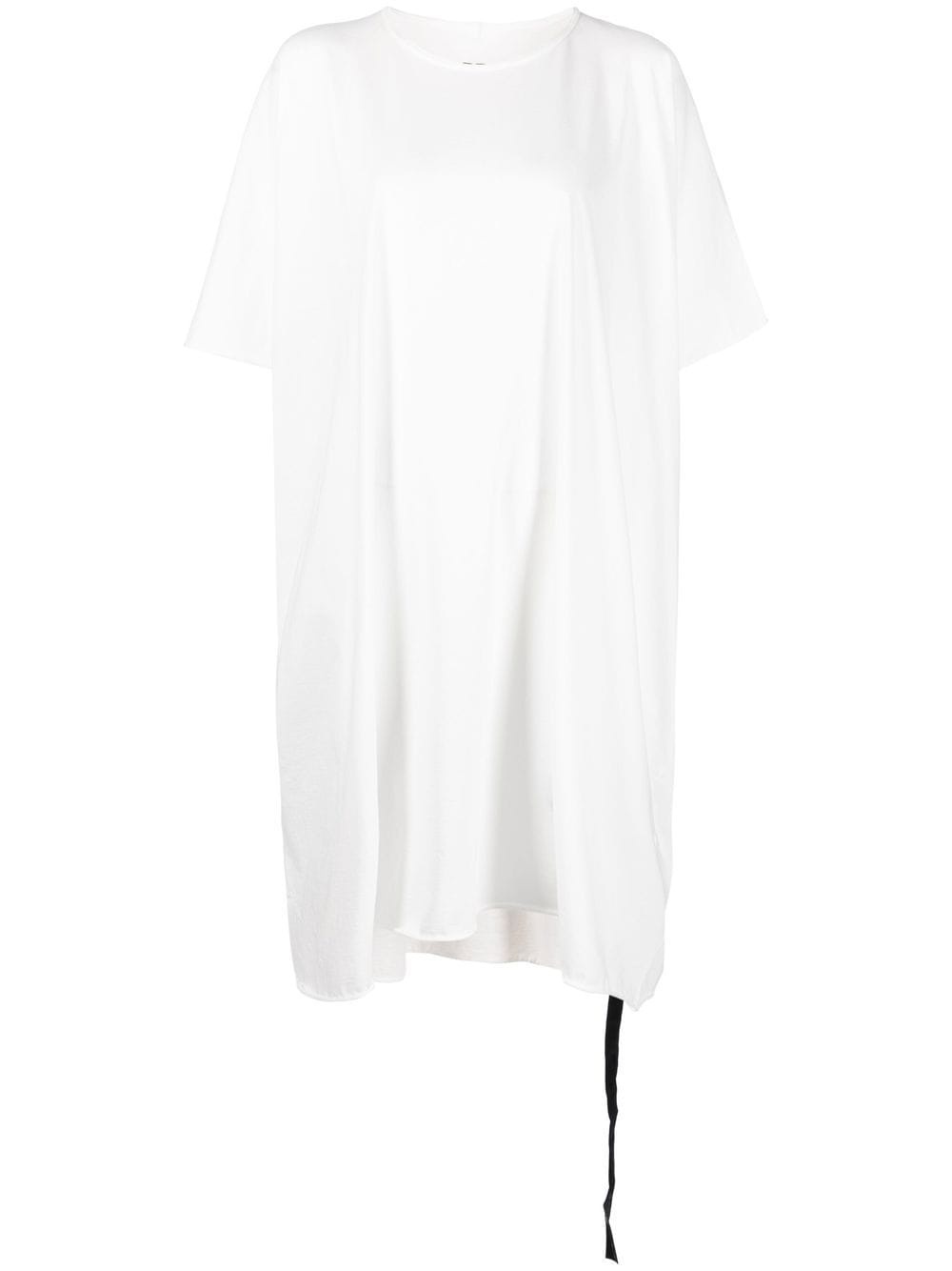 asymmetric T-shirt dress - 1