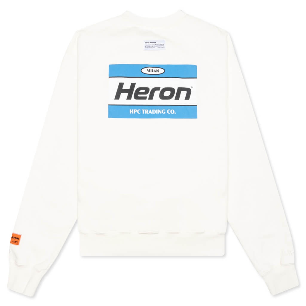 logo print sweatshirt - 3