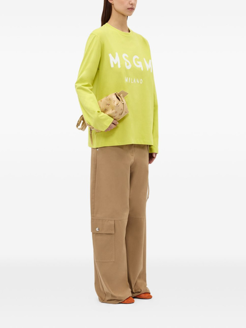 MSGM long-sleeve top outlook