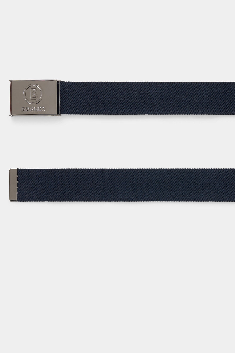 Gino Belt in Navy blue 3