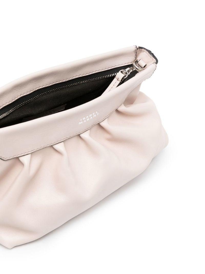 studded calf-leather clutch bag 5