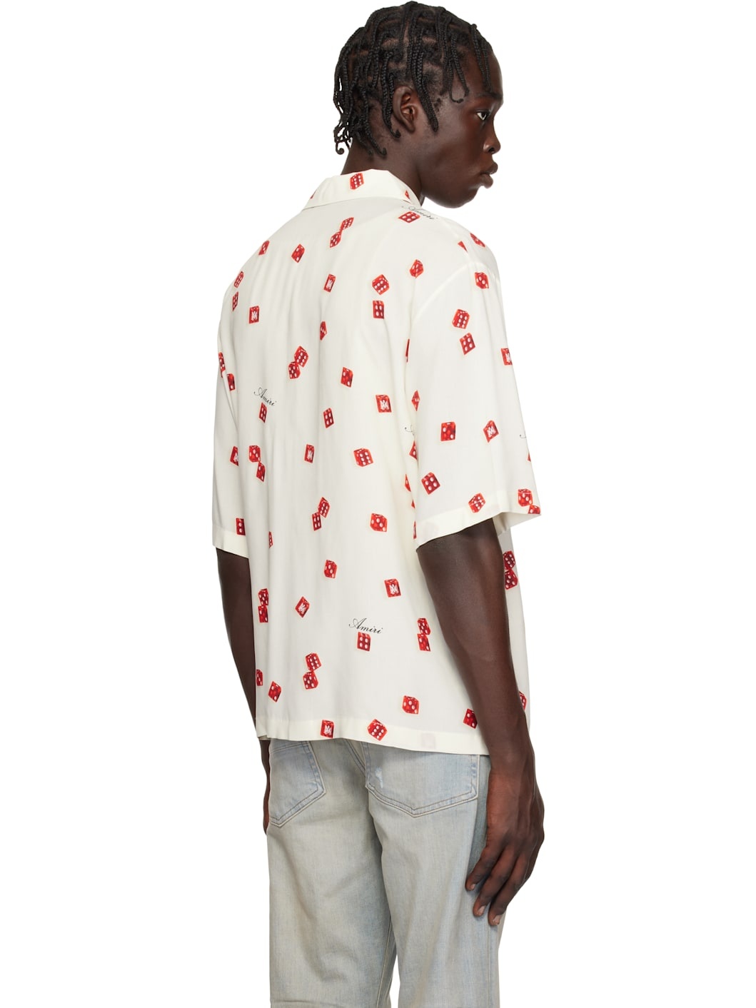 Off-White 'Amiri Dice' Bowling Shirt - 3