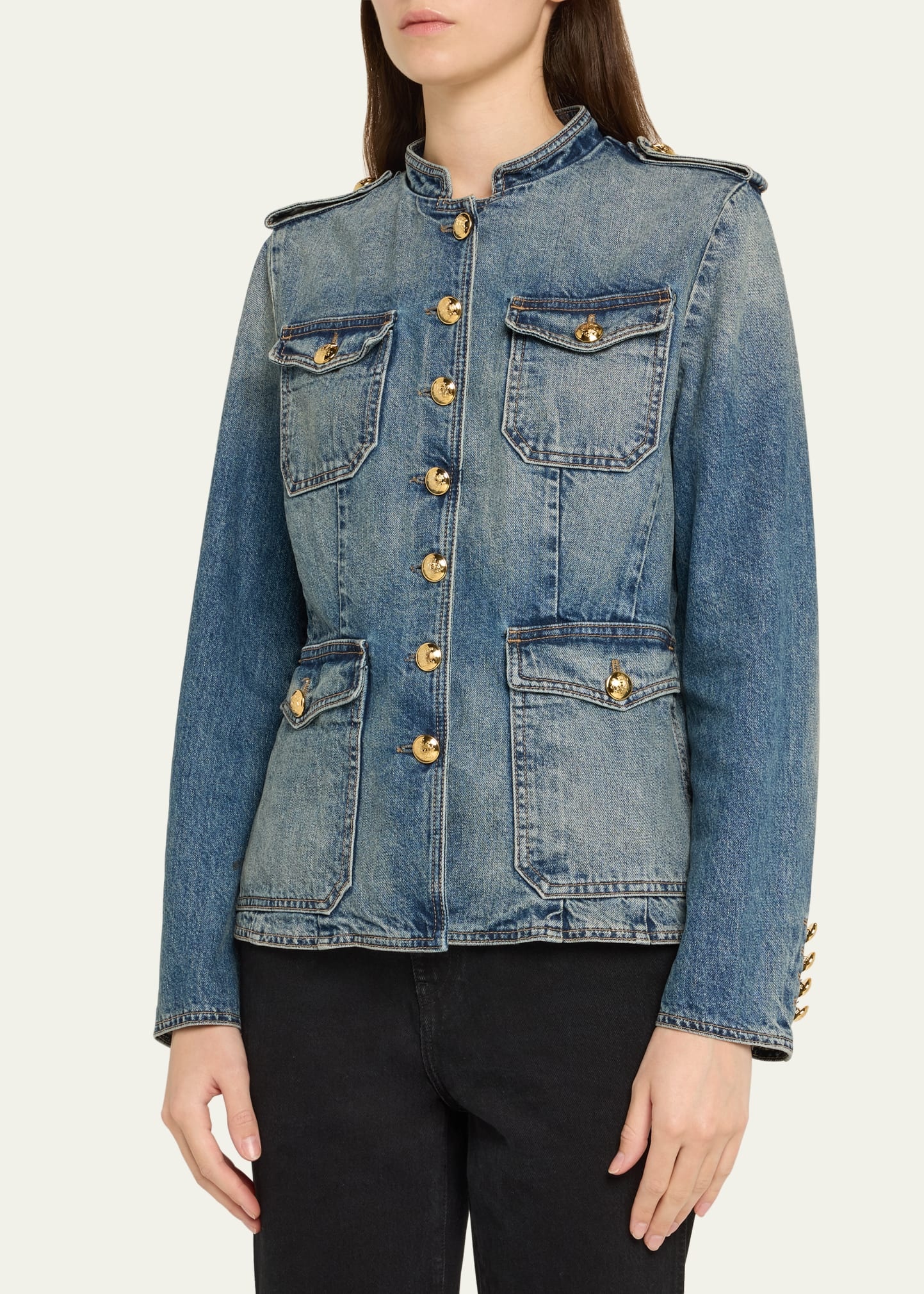 Geraldine Denim Jacket - 4