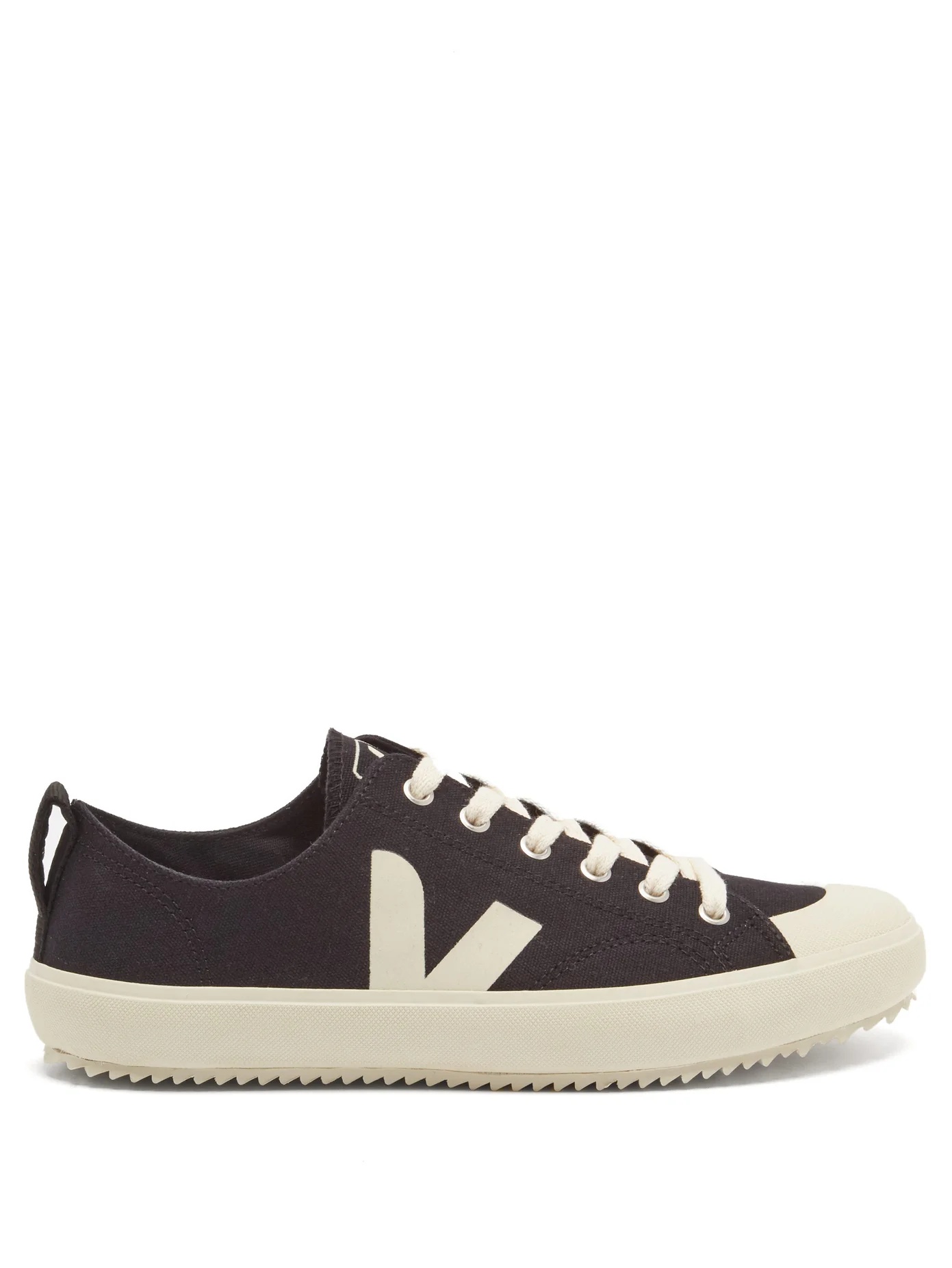 Nova V-logo canvas trainers - 1