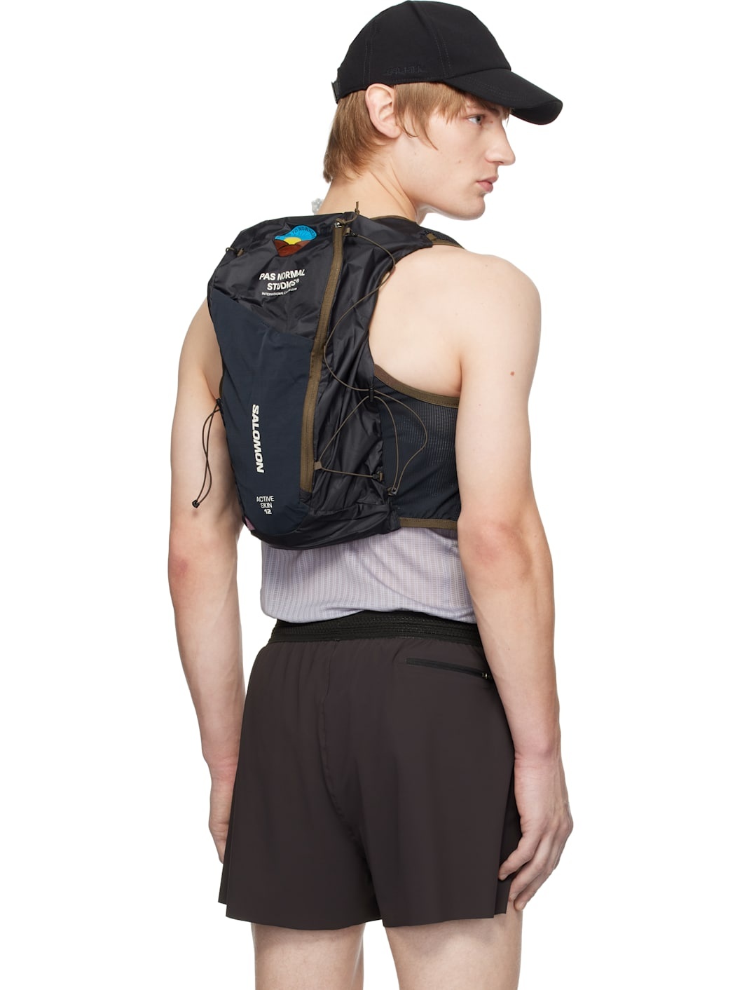 Navy Salomon Edition Active Skin 12 Hydration Vest - 3