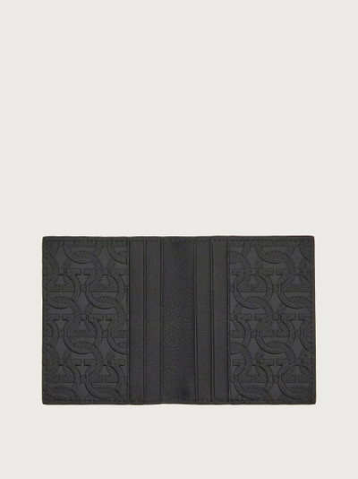 FERRAGAMO Gancini credit card holder outlook