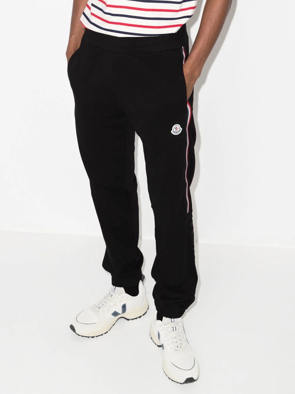 logo patch track pants - 2