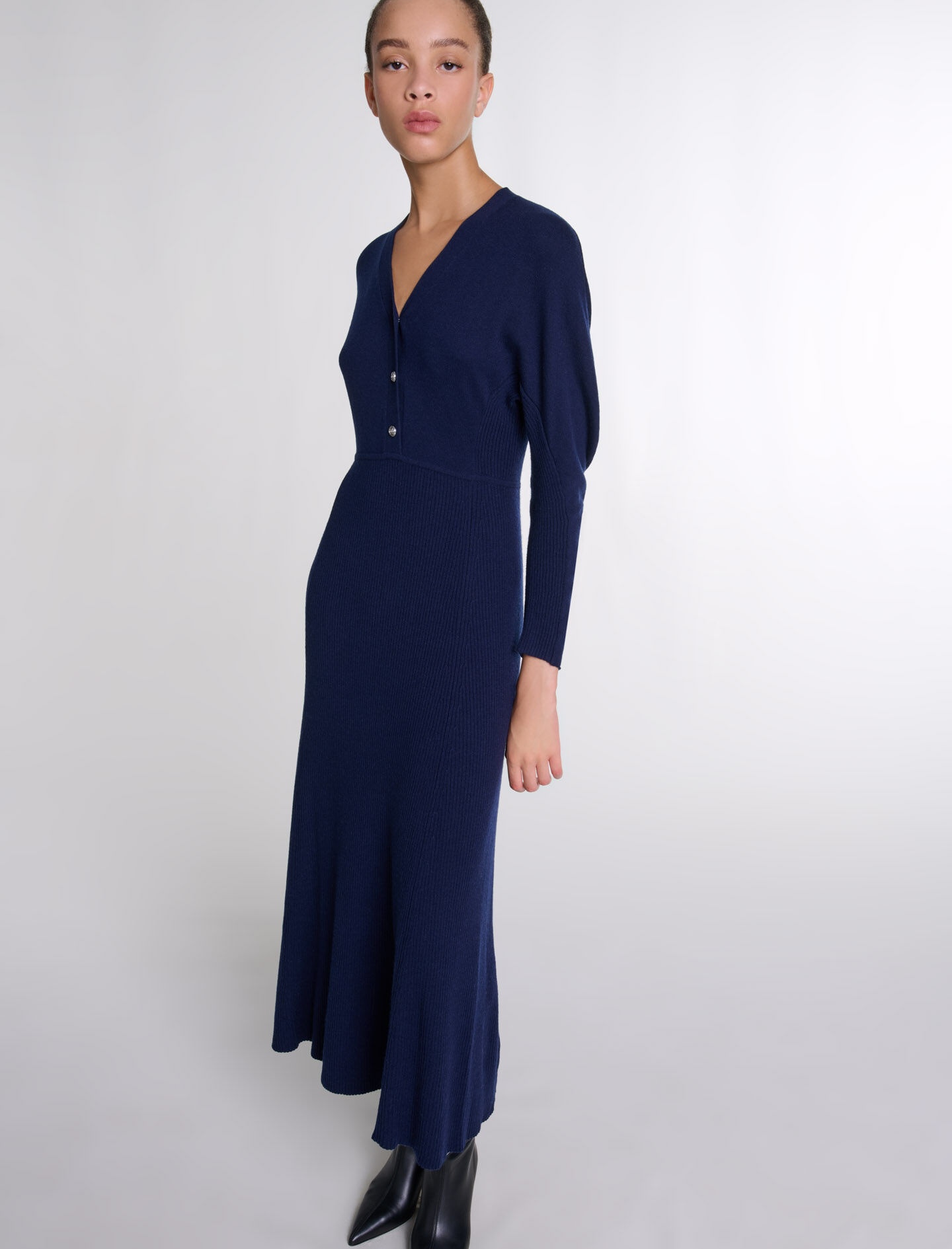 Knit maxi dress - 5