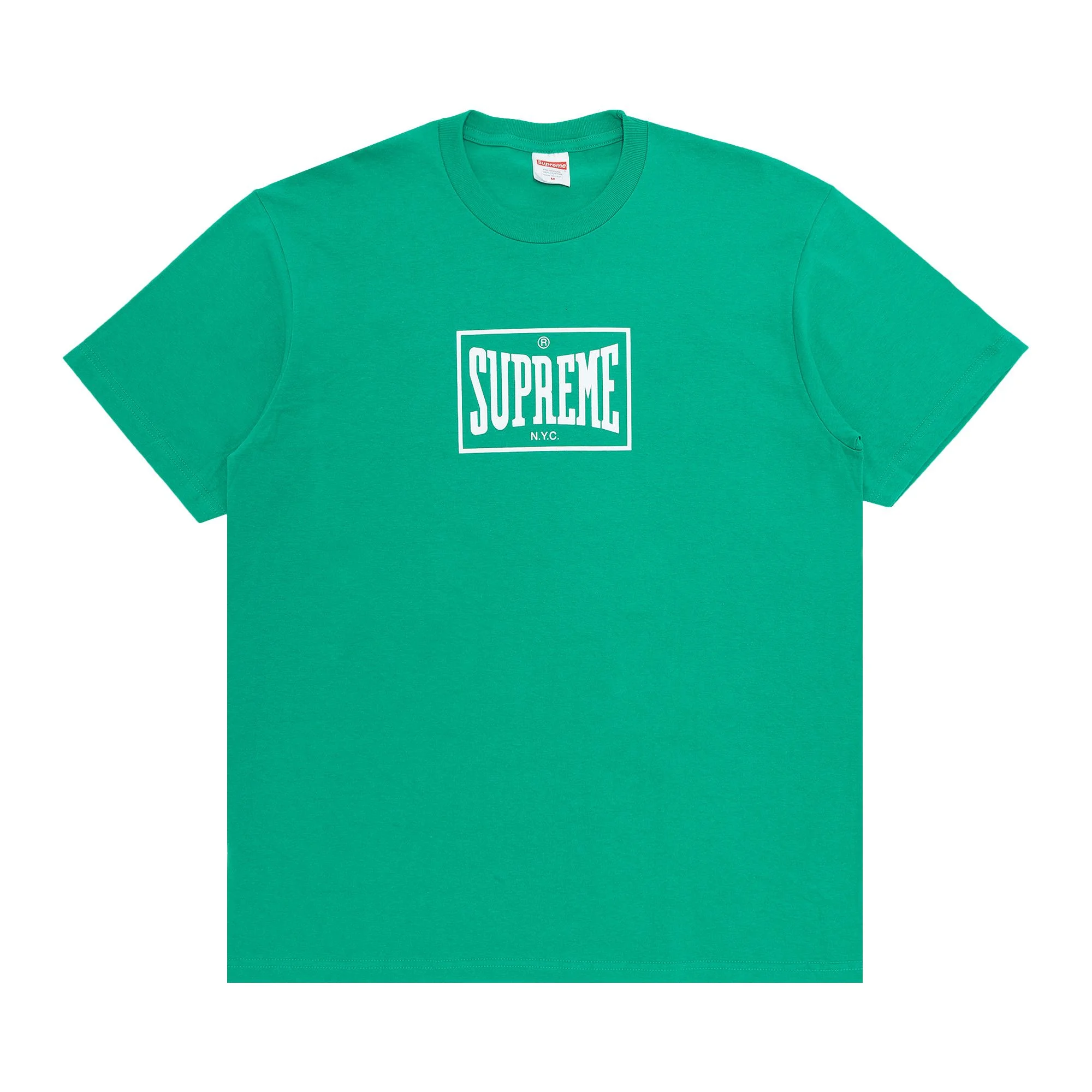 Supreme Warm Up Tee 'Green' - 1