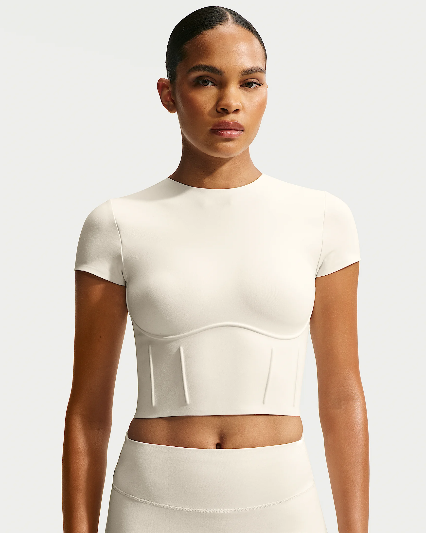 NikeSKIMS Matte Women's Corset Cropped Top - 1