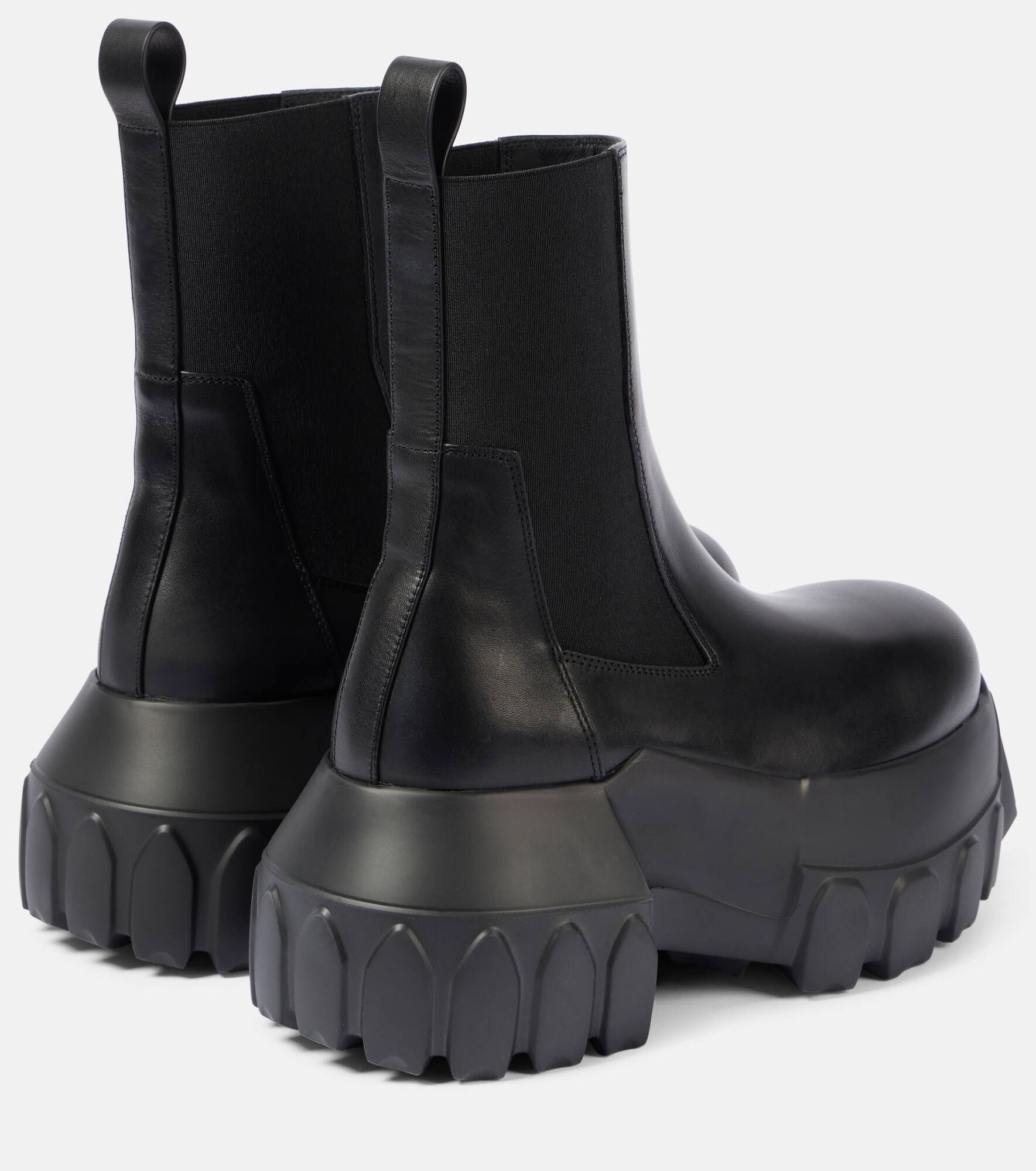 Mega Bumper Beatle leather Chelsea boots - 3