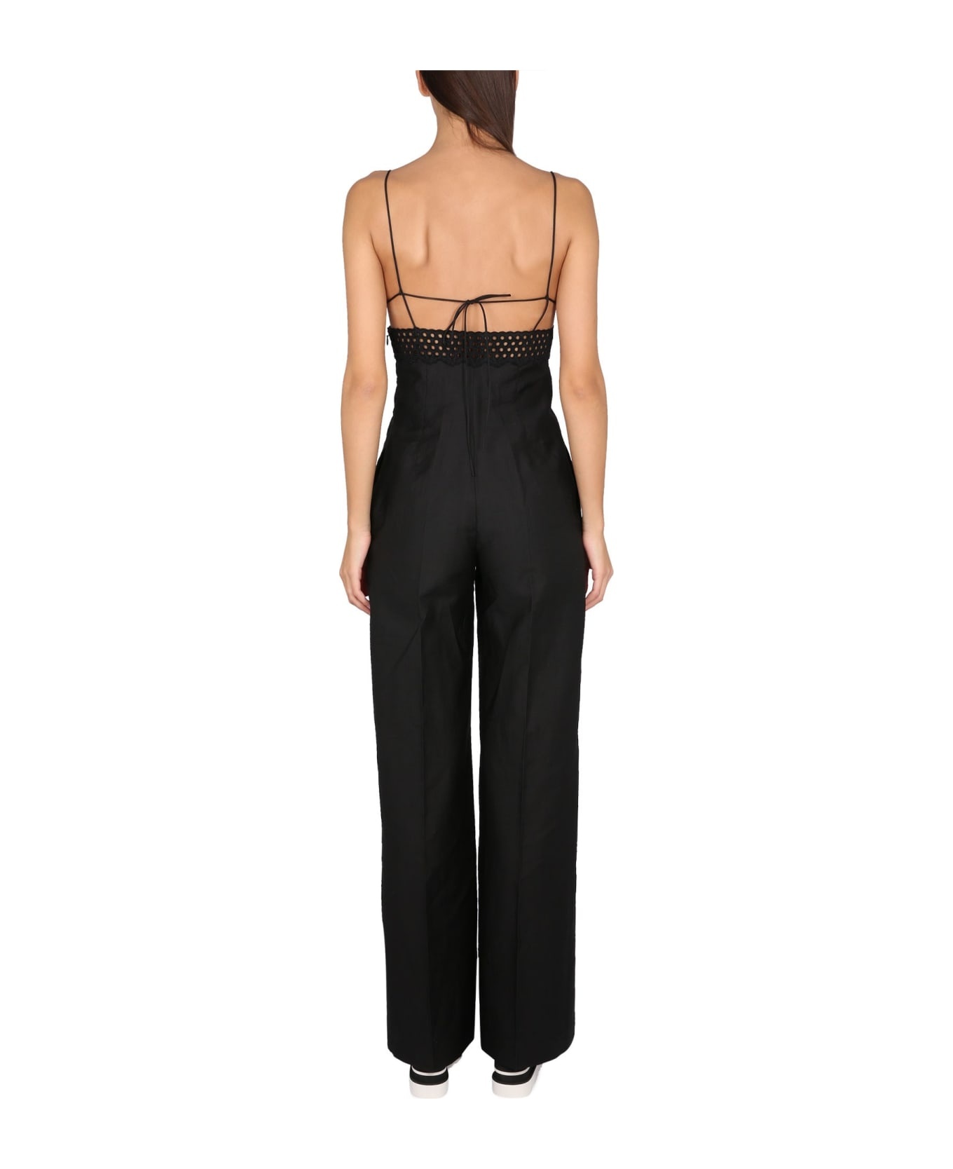 Wide-leg Pants Jumpsuit - 2