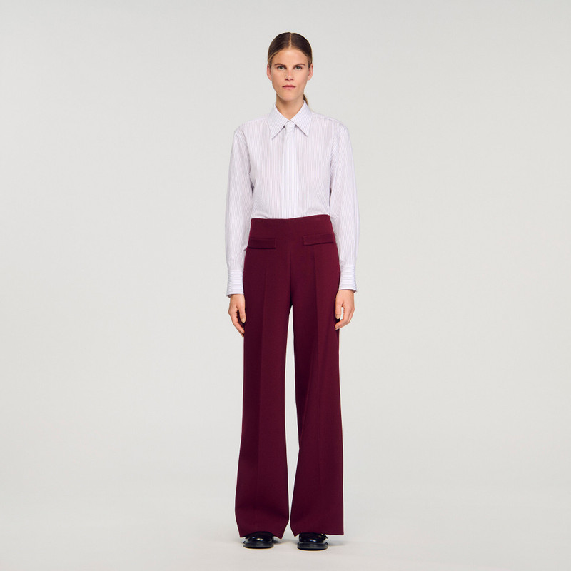 Sandro WIDE-LEG TROUSERS outlook