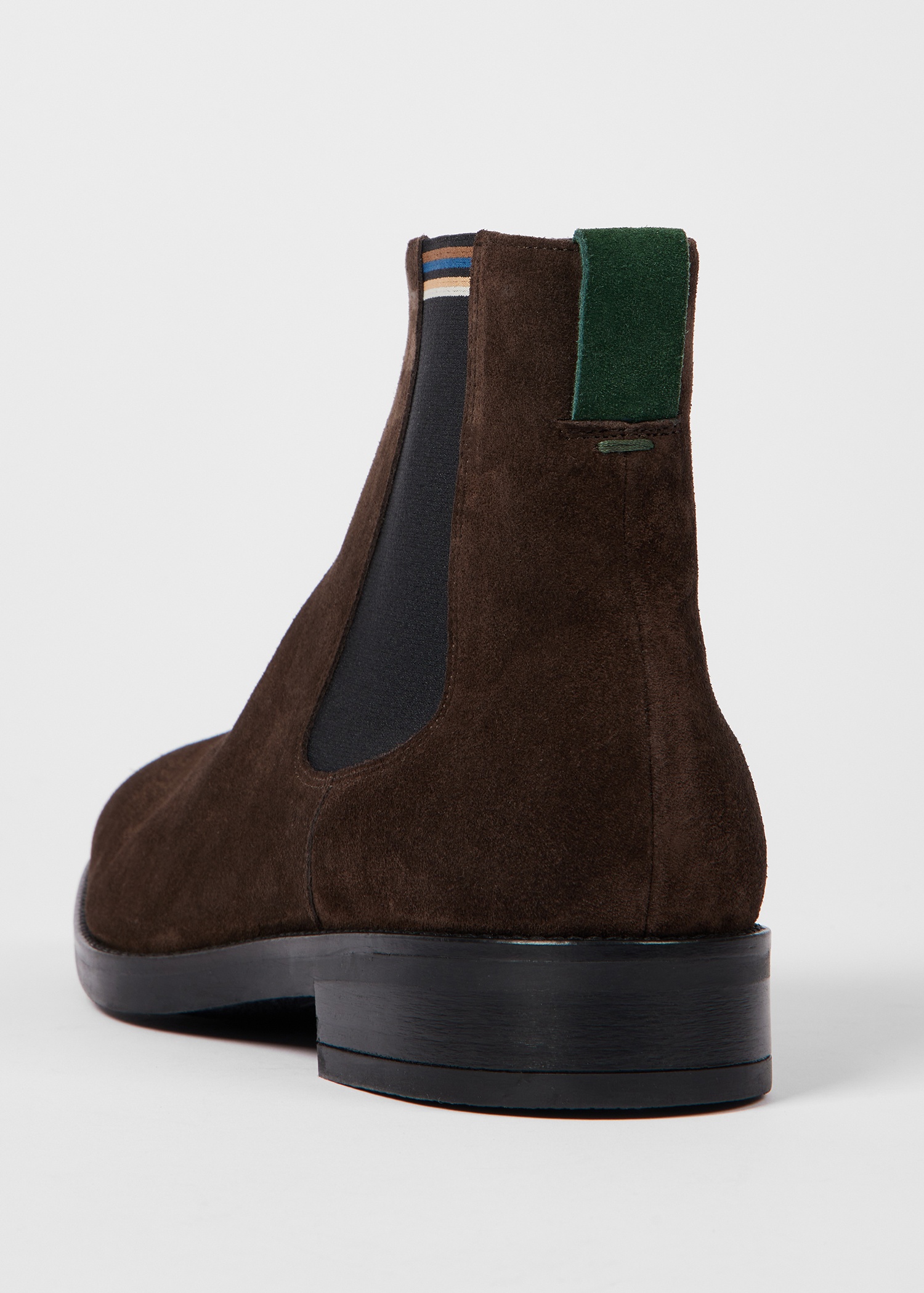 Dark Brown Suede 'Lansing' Boots - 2
