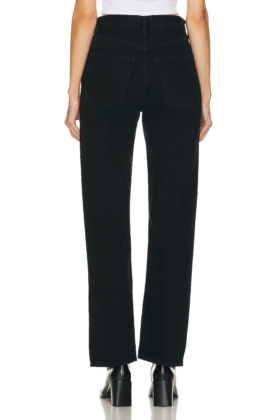 90s Pinch Waist High Rise Straight - 3