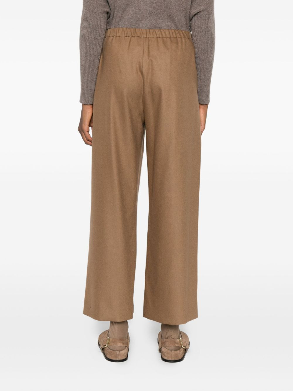 drawstring-waist trousers - 4