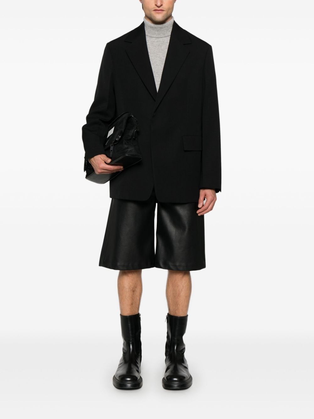 wool blazer - 2