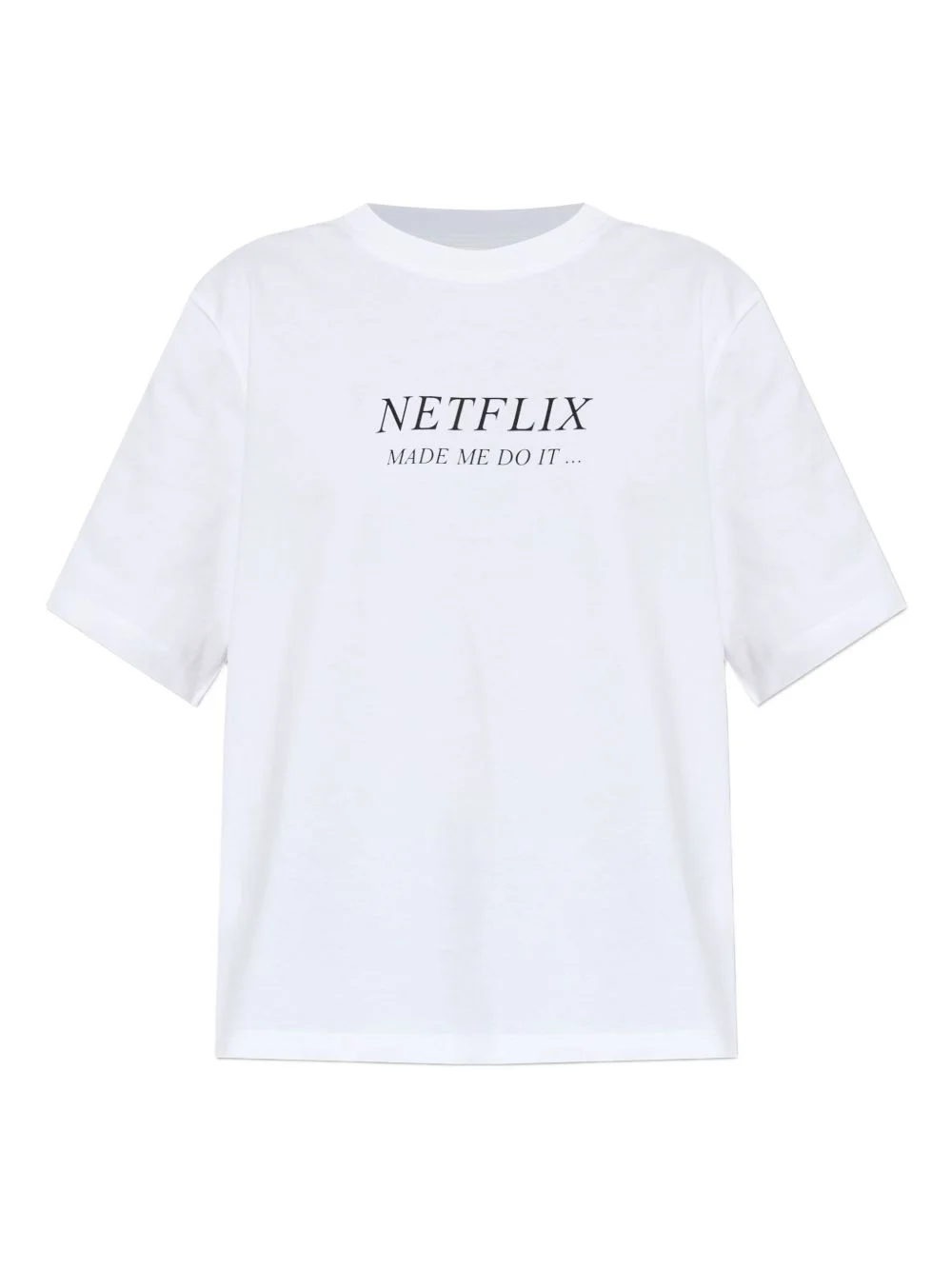 slogan-print T-shirt - 1