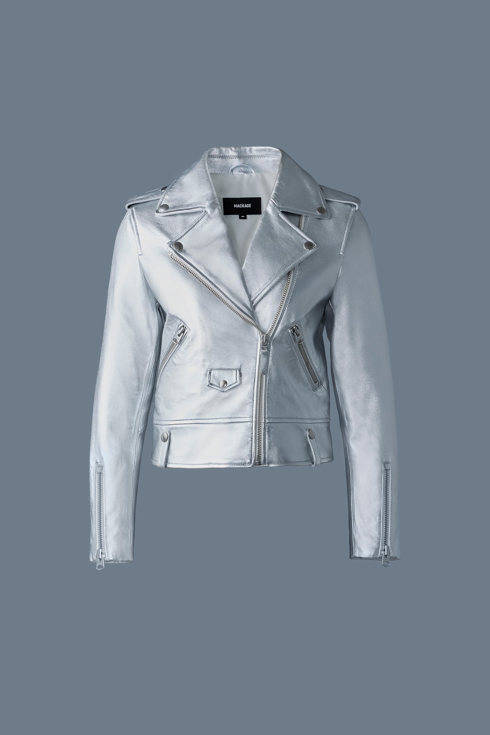 BAYA (R) Leather biker jacket - 1