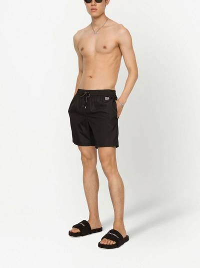 Dolce & Gabbana mini logo tag swim shorts outlook