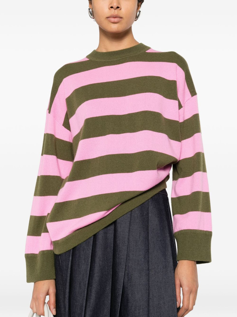 striped-pattern sweater 5