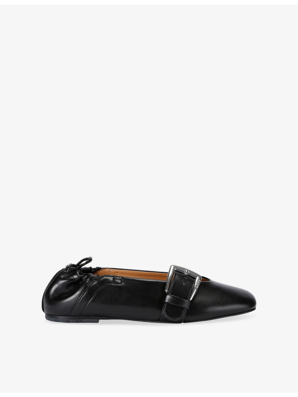 Butterfly Faux-Leather Mary Jane Flats - 1