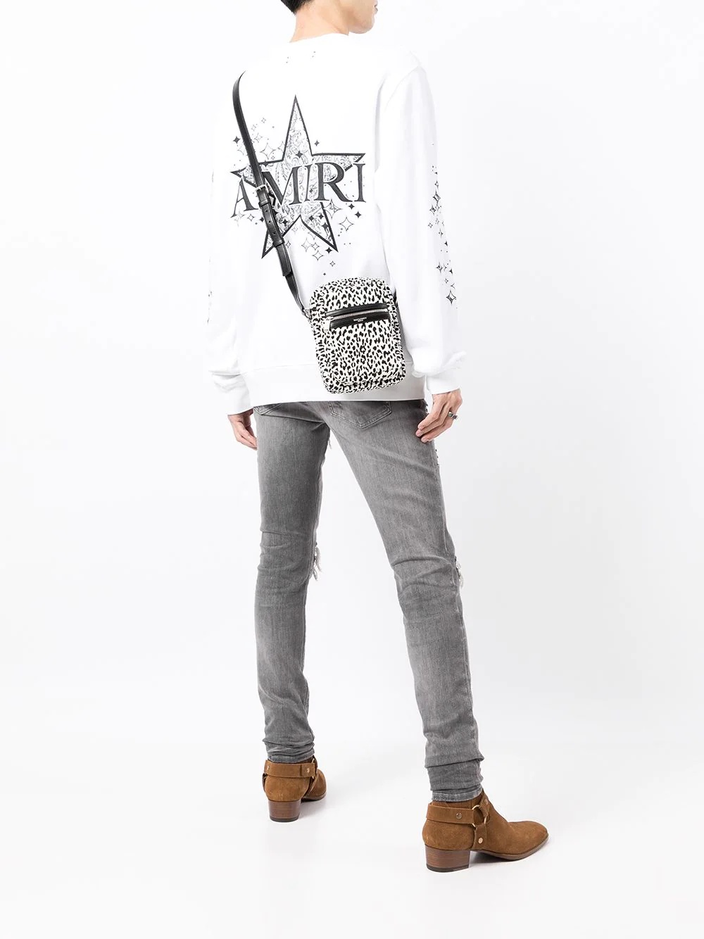 Paisley Star-print crew-neck sweatshirt - 2