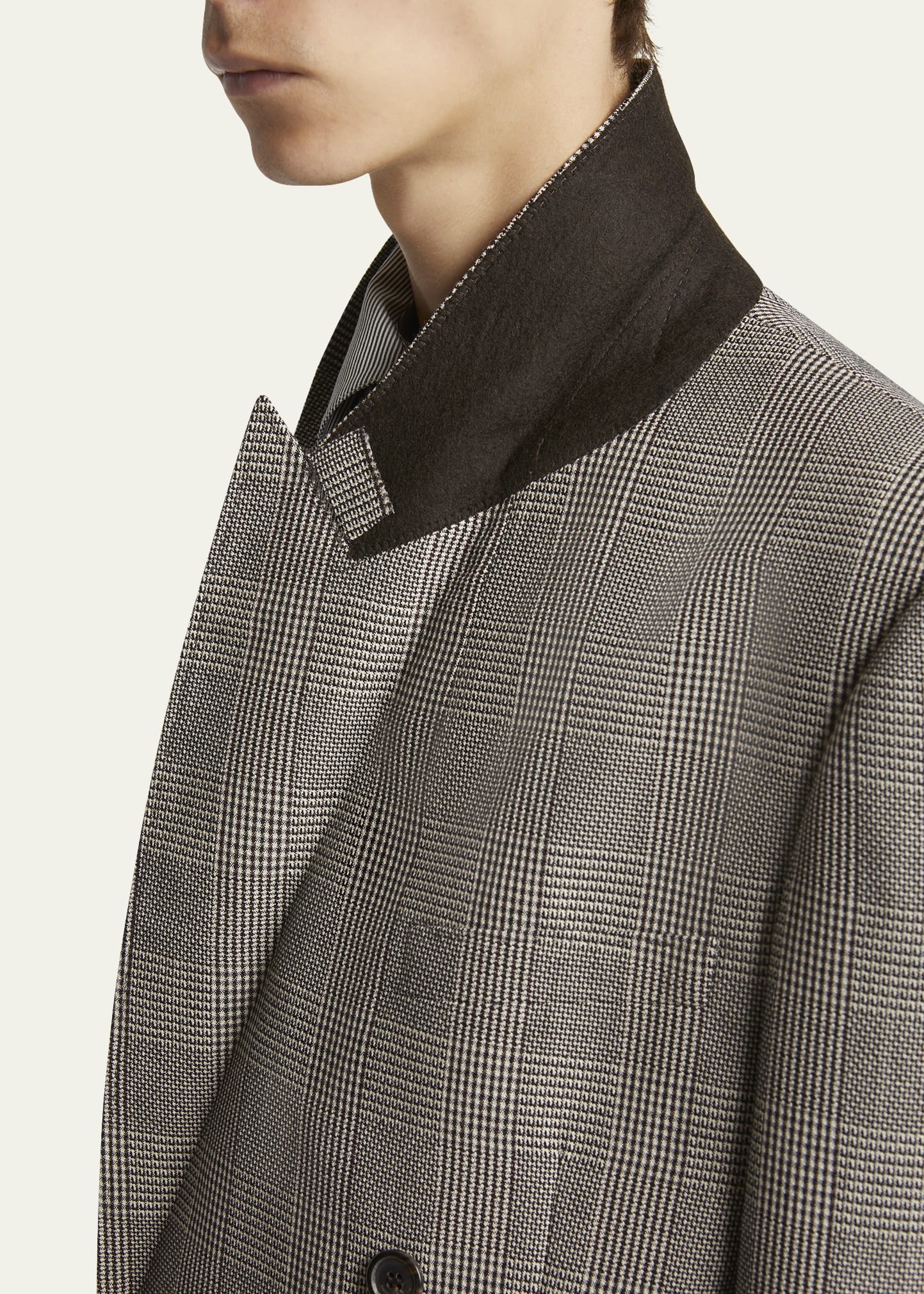 Men's Double-Breasted Relaxed Blazer - 5